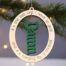 Load image into Gallery viewer, Funny Christmas Ornament