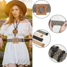 Load image into Gallery viewer, Elegant Women Elastic Belt Buckle