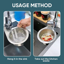 Load image into Gallery viewer, Stainless Steel Swan Sink Strainer Basket