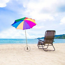 Load image into Gallery viewer, Heavy-Duty Adjustable Spiral Ground Anchor Umbrella Holder
