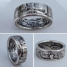 Load image into Gallery viewer, 1945 Engraved Half Dollar Coin Ring