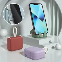 Load image into Gallery viewer, Portable Wireless Charging Treasure Mobile Phone Holder