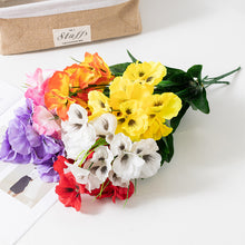 Load image into Gallery viewer, Outdoor Artificial Pansy Flowers