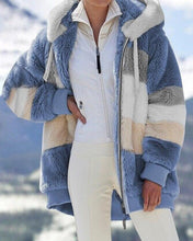 Load image into Gallery viewer, Plush Warm Hooded Coat