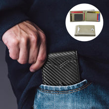 Load image into Gallery viewer, Men's Slim Wallet With RFID Blocking