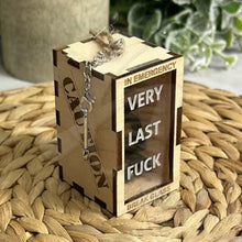 Load image into Gallery viewer, Mischief Wooden Box Decoration