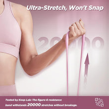 Load image into Gallery viewer, 8-Shaped Silicone Resistance Band with Massage Grip