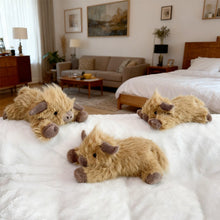 Load image into Gallery viewer, Highland Cow Plush Toy