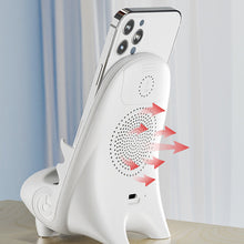 Load image into Gallery viewer, Ministol trådløs hurtiglader Multifunksjonell telefonholder