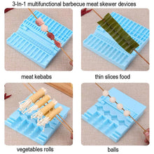 Load image into Gallery viewer, Multifonction BBQ Barbecue Meat Skewer Device Machine