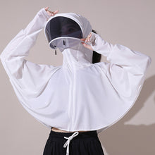 Load image into Gallery viewer, Ice Silk UV Protection Hooded Windbreaker Jacket