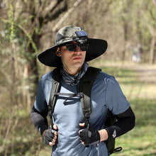 Load image into Gallery viewer, Solar &amp; USB Charging Fan Outdoor Fishing Hat