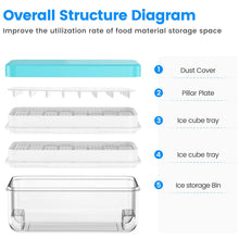 Load image into Gallery viewer, Press-Type Ice Cube Tray Set