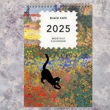 Load image into Gallery viewer, 2025 Black Cat Calendar