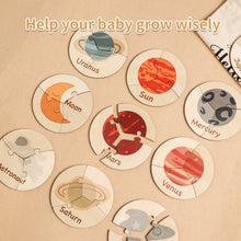 Load image into Gallery viewer, Wooden Puzzles Toddler Sensory Toys
