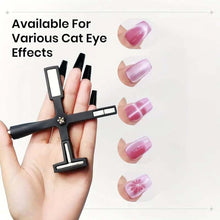 Load image into Gallery viewer, 5 In 1 Cat Eye Magnet For Nail Cross