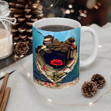 Load image into Gallery viewer, 3D Effect Bookshelf Coffee Mug