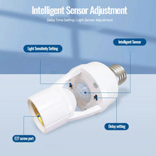 Load image into Gallery viewer, E27 Screw Sensor Lamp Head
