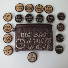 Load image into Gallery viewer, Big Bag of F*cks to Give Zipper Pouch
