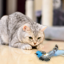 Load image into Gallery viewer, Simulated Bird Cat Toy Stick