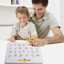 Load image into Gallery viewer, 2-in-1 Double Sided Magnetic Alphabet Edition