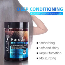 Load image into Gallery viewer, Unisex Keratin Hair Repair Mask Instant Shiny Hair