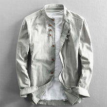 Load image into Gallery viewer, Men's Casual Linen Shirt