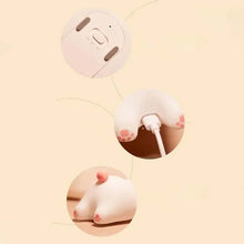 Load image into Gallery viewer, Big Face Rabbit Silicone Night Light