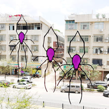 Load image into Gallery viewer, Spider Stained Glass Suncatcher