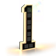 Load image into Gallery viewer, Solar-Powered Outdoor House Number Light