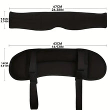 Load image into Gallery viewer, Travel Neck Pillow with Head Strap &amp; Eye Mask