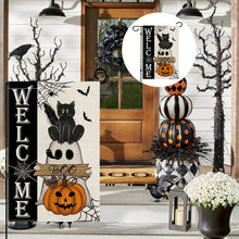 Load image into Gallery viewer, Halloween Garden Flag