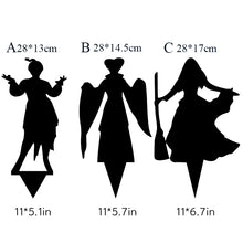 Load image into Gallery viewer, Halloween Yard Stakes Shadow Caster