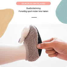 Load image into Gallery viewer, Søte pels babysokk sko