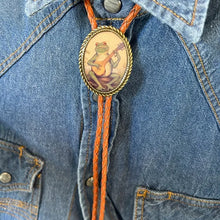 Load image into Gallery viewer, Banjo Frog Bolo Tie