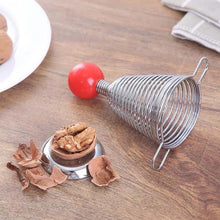 Load image into Gallery viewer, Stainless Steel Spring Walnut Opener