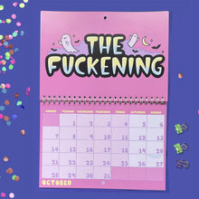 Load image into Gallery viewer, Funny and Sweary Double Page Wall Calendar