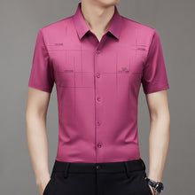 Load image into Gallery viewer, Men’s Ice Silk Business Seamless Shirt