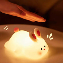 Load image into Gallery viewer, Big Face Rabbit Silicone Night Light