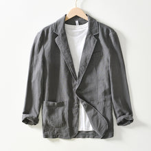 Load image into Gallery viewer, Classic Linen Blazer