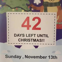 Load image into Gallery viewer, 100 Days of Christmas Countdown Calendar