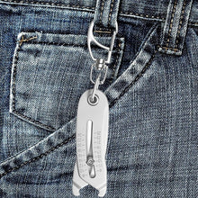Load image into Gallery viewer, Thread Size Checker Keychain