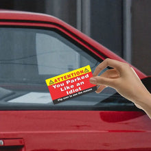 Load image into Gallery viewer, You Parked Like An Idiot Parking Cards