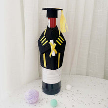 Load image into Gallery viewer, Graduation Cap And Gown Bottle Cover