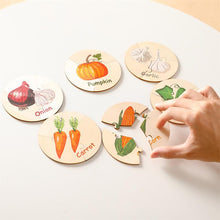 Load image into Gallery viewer, Wooden Puzzles Toddler Sensory Toys