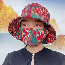 Load image into Gallery viewer, Sun Protection Mask Hat