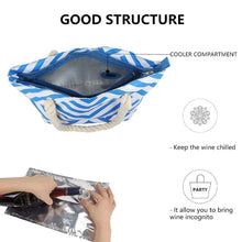 Load image into Gallery viewer, Red Wine Dispenser Tote Bag