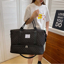 Load image into Gallery viewer, Diamond Grid Dry And Wet Separation Bag