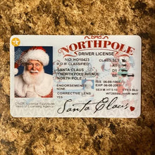 Load image into Gallery viewer, Santa's Lost Driver's License