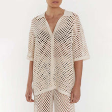 Load image into Gallery viewer, Natural Crochet Pant